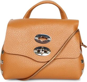 Zanellato Tassen, Dames, Oranje, ONE Size, Leer, Postina