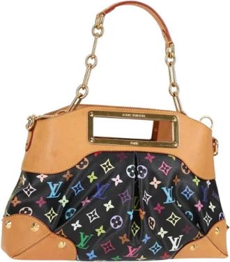 Louis Vuitton Tweedehands Canvas handtassen - Dames - Vintage Handtas - Veelkleurig - ONE Size - Leer - Vintage