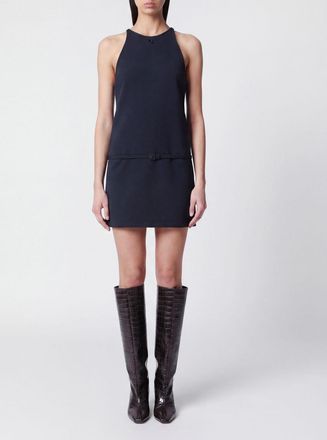Courr&egrave;ges Abito mini in cr&ecirc;pe