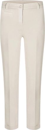 Cambio Summer Sand Broek - Dames - Slim Fit Broeken - Beige - M - Broeken