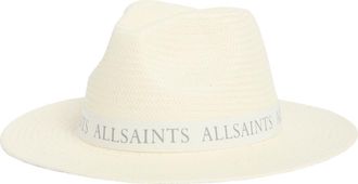 AllSaints Straw Fedora in Chalk at Nordstrom Rack