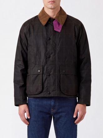 Barbour Giacca leggera Paul Smith x in cotone cerato con logo ricamato
