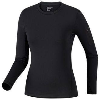 Arc'teryx Rho Crew Kunstfaserunterw&auml;sche f&uuml;r Damen | schwarz
