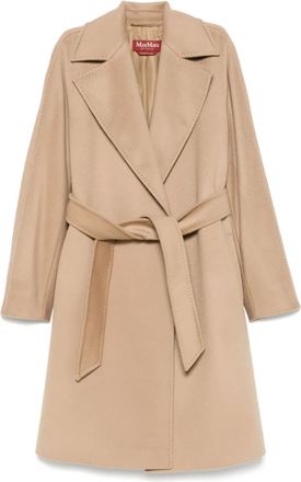 Max Mara Trench in lana vergine - Toni neutri