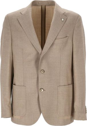 L.B.M. 1911 Blazer monopetto - Toni neutri