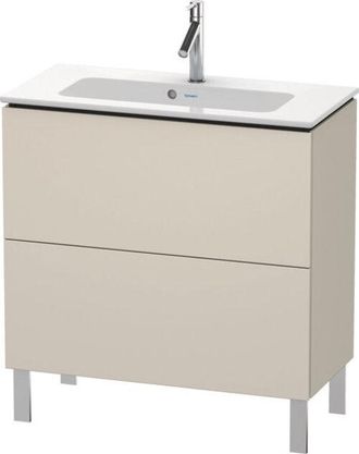 Duravit Duravit - L-cube Meuble Sous-lavabo Vertical Compact, 2 Tiroirs