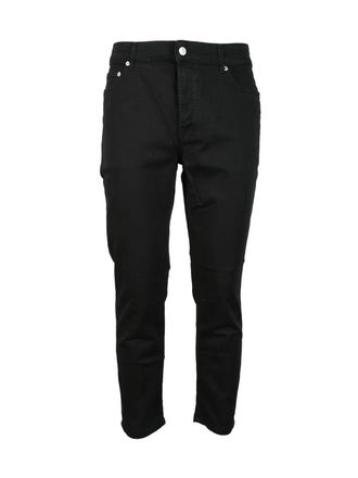 Department Five Black Slim Fit Stretch Jeans