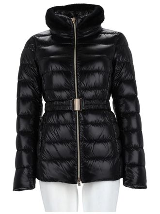 Herno Quilted Cinched Waist Polyamide Down Jacket
