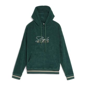 Autry Hoodies, male, Green, Size: 2XL Chenille Hoodie