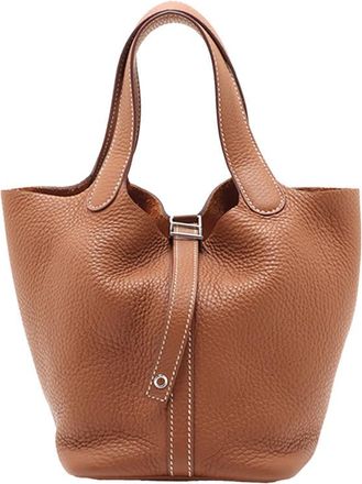 Herm&egrave;s Pre-owned Hermes Clemence Picotin Lock 18 Ladies XMECZCE2AASJQRJF