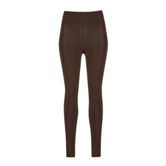 Balenciaga Leggings Techwear - Trousers - Mujer - Marr&oacute;n - M