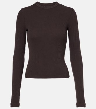 Citizens Of Humanity Top cropped Pilar in cotone a nido dape