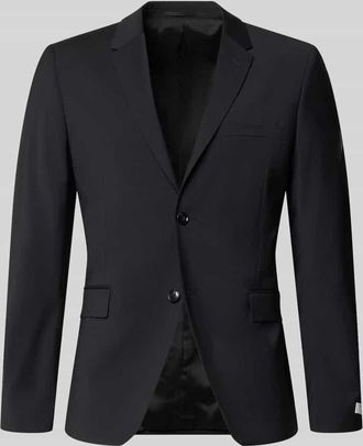 Tiger Of Sweden Slim Fit 2-Knopf-Sakko mit Pattentaschen Modell JAMIE in Black, Gr&ouml;&szlig;e 102