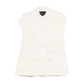 Fabiana Filippi Vest - female - Fabiana Filippi - Waistcoats - Beige - 2XS - Jackets