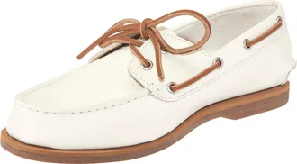 Timberland Bootsschuh TIMBERLAND CEDAR BAY ESSENTIAL BOAT SHOE, Damen, Gr. 37,5, natural f grain, Leder, Schuhe Bootsschuh, aus Leder