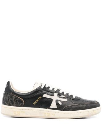 Premiata Black Logo Sneakers