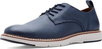 Deer Stags Executive Mens Dress Flat Shoes Navy : 10.5 M, Faux Leather