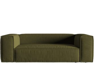 MICADONI Modulares 3-Sitzer Design Sofa Nuria - Samtbezug