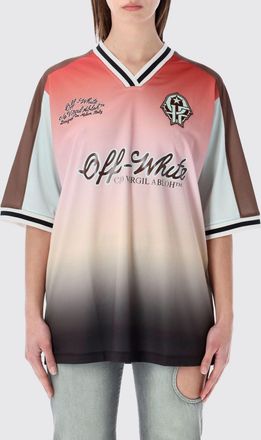 Off-white T-shirts in poliestere con logo Off-white