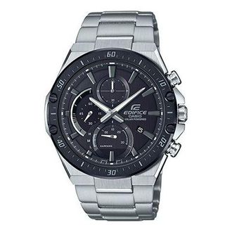 Casio Waterproof EDIFICE Sapphire Crystal Solar Powered Mens Silver Analog EFS-S560YDB-1APRD