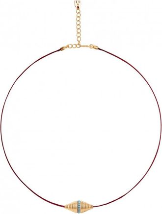 Doroth&eacute;e Sausset Handgemaakte Rakhi Choker Ketting - Dames - Armbanden - Rood - ONE Size - Accessoires