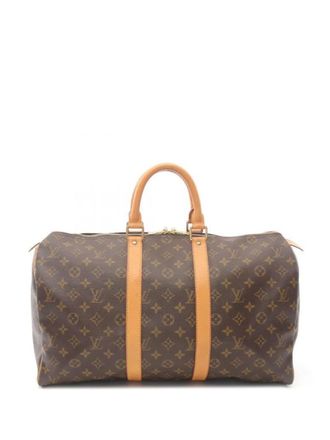 Louis Vuitton Borsone Keepall 45 2003 - Marrone