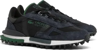 Lacoste Elite Active Sneaker in Black/white at Nordstrom, Size 10.5
