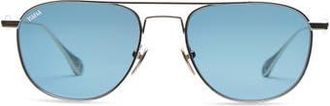 Vada Jewelry Phantom 54 Sunglasses in Silver Titanium at Nordstrom