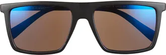 Vince Camuto Gradient Rectangular Sunglasses in Black at Nordstrom Rack