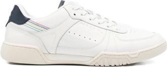 Paul Smith perforated leather sneakers - men - Calf Leather/Rubber/Fabric - 10 - White
