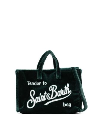 MC2 Saint Barth Tas met geborduurd logo - Groen