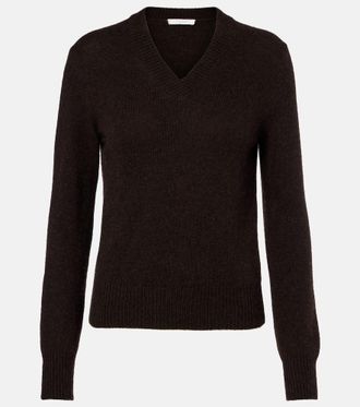The Row Nalini knitted cashmere top