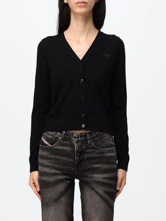 Diesel Cardigan in misto lana con scollo a V e chiusura a bottoni