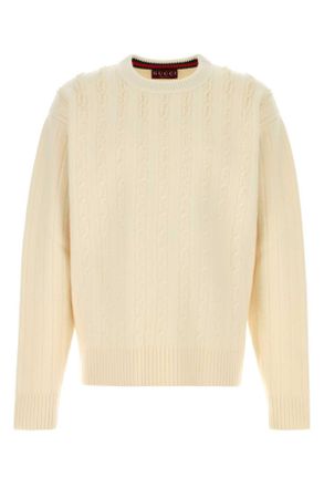 Gucci Ivory Wool Blend Sweater