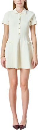endless rose Fit & Flare Knit Minidress in Ivory at Nordstrom, Size X-Small