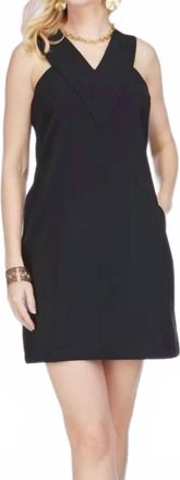 Jade Yoga Kai V-Yoke Halter Dress In Black
