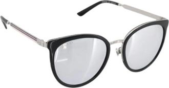 Gucci Pre-owned Vintage Zonnebril - Dames - Vintage Accessoires - Zwart - ONE Size - Vintage