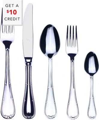Mepra 5Pc Flatware Set With $10 Credit