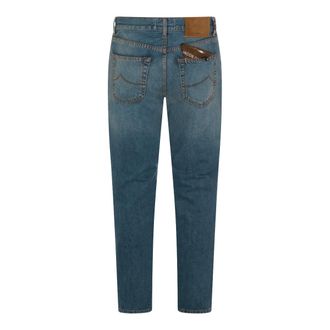 Jacob Cohen Mens Jeans Medium Blue _100 % Co