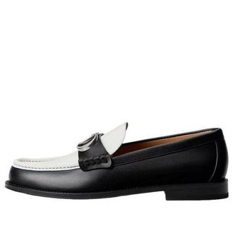 Dior Granville Loafer Black White 3LO184ACT-H960