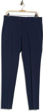 Original Penguin Check Tapered Leg Pants in Navy at Nordstrom Rack, Size 32 X 30