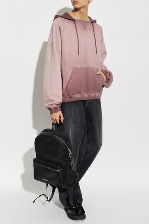 Palm Angels Cotton Hoodie, Mens, Pink