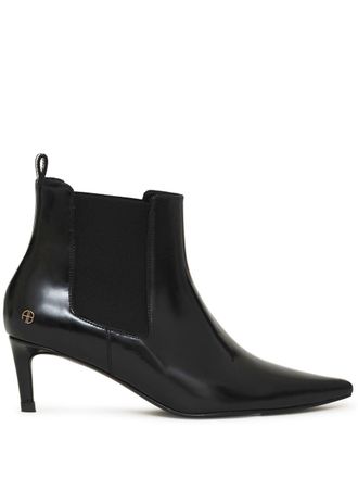 Anine Bing Stevie elasticated-panel boots - Black