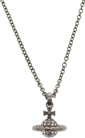 Vivienne Westwood Metal Rhinestone Necklace (Pre-Owned)