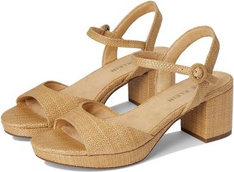 Anne Klein Piper Womens Sandals Natural Raffia : 10 M, Rubber/Synthetic