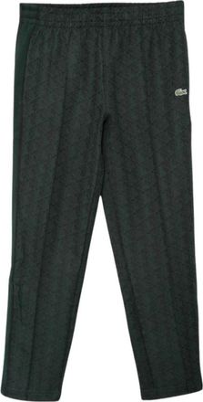 Lacoste Paris Monogram Trainingsbroeken - Heren - Sweatpants - Groen - M - Katoen - Broeken