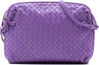 Bottega Veneta Voorafgaande Nappa Intrecciato Nodini Schoudertas