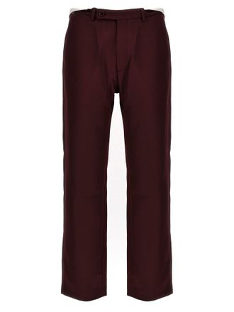 Martine Rose Rolled Waistband Tailored Pants
