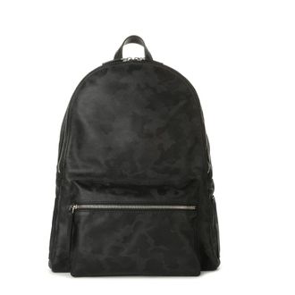 Orciani Laio Skyline Leren Rugzak - Heren - Tassen - Zwart - Maat: ONE Size Leer