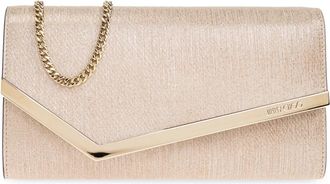 Jimmy Choo London Clutch tas Emmie - Dames - Clutches - Geel - ONE Size - Tassen